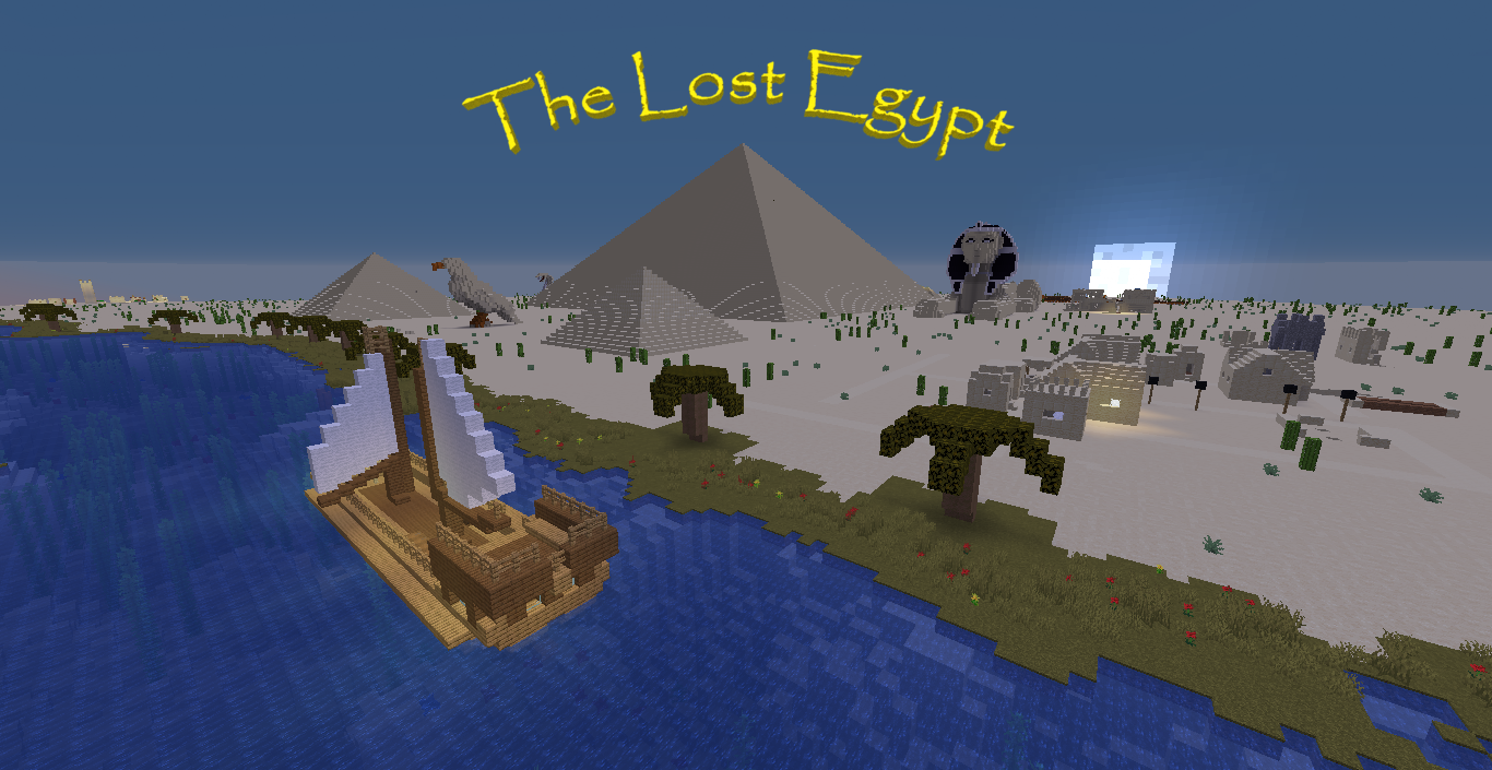 Herunterladen The Lost Egypt zum Minecraft 1.16.3